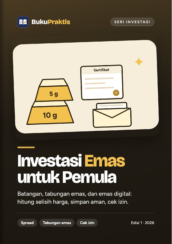 Sampul Investasi Emas: Batangan, Tabungan Emas, dan Emas Digital