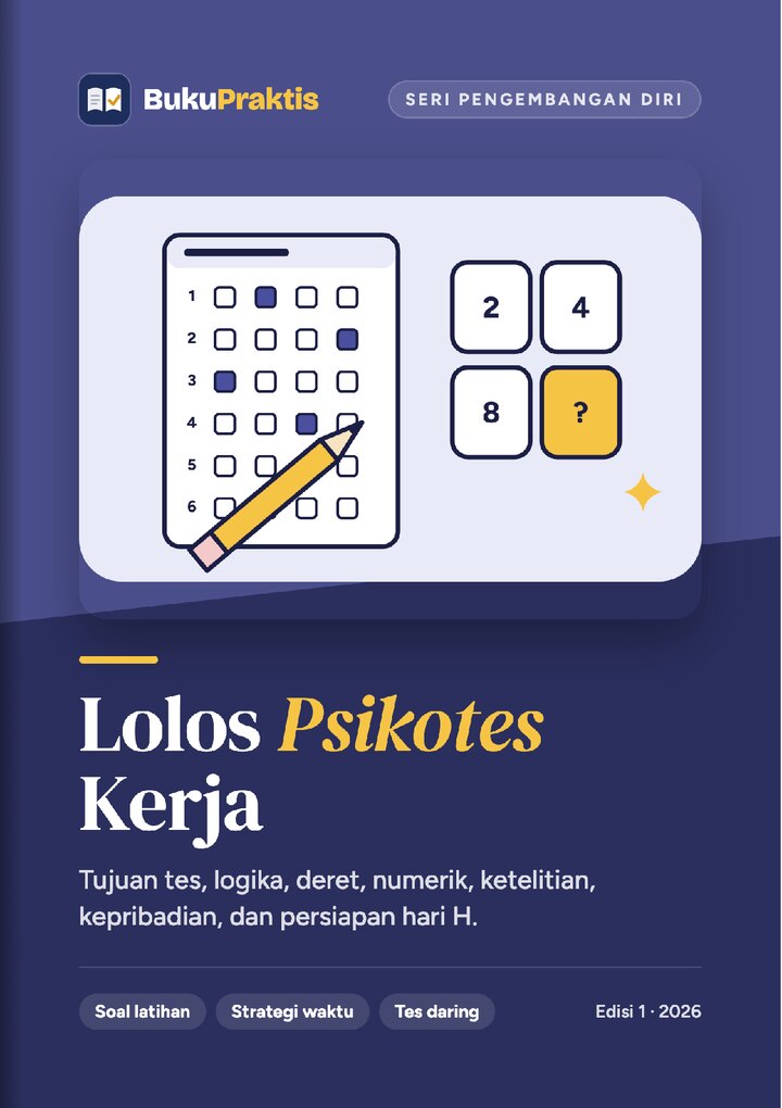 Sampul Lolos Psikotes Kerja