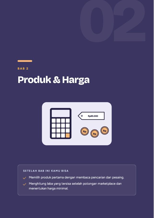 Contoh halaman Jualan di Shopee untuk Pemula