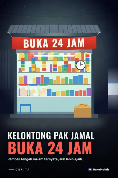 Sampul Kelontong Pak Jamal Buka 24 Jam